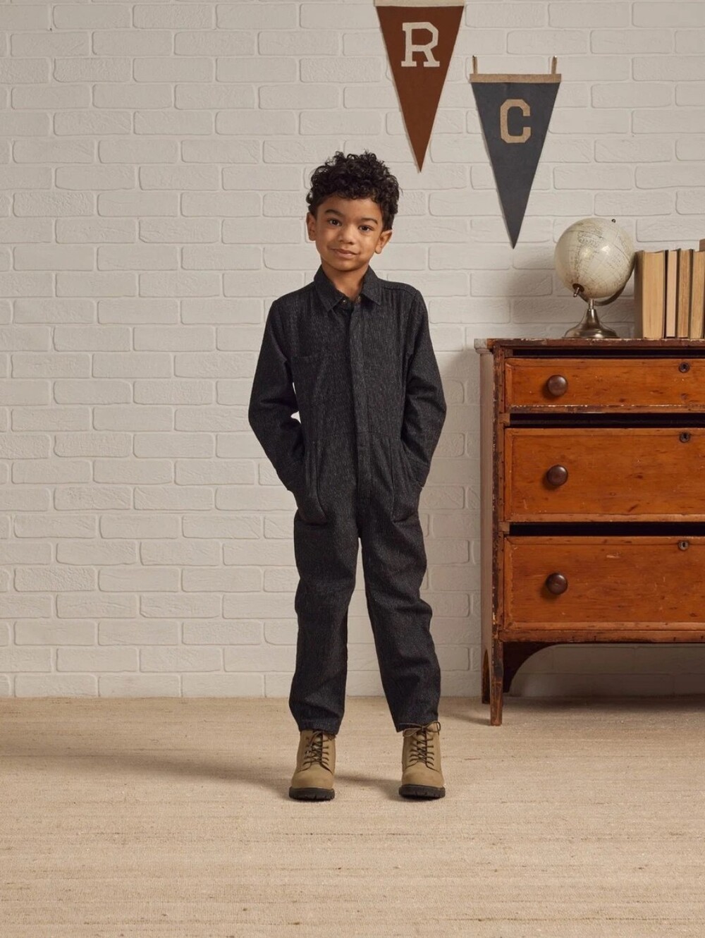 Rylee + Cru Black Coverall Jumpsuit